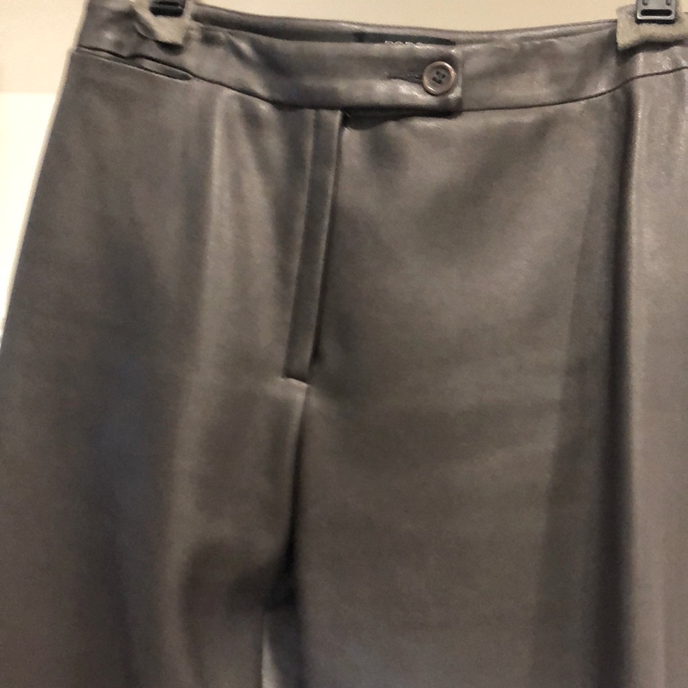 BCBG PLEATHER PANT